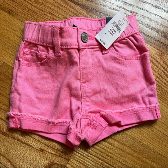GAP Bottoms Baby Gap Hot Pink Jean Shorts Poshmark